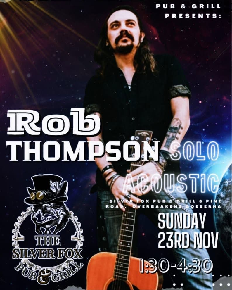 Rob Thompson Solo Acoustic poster